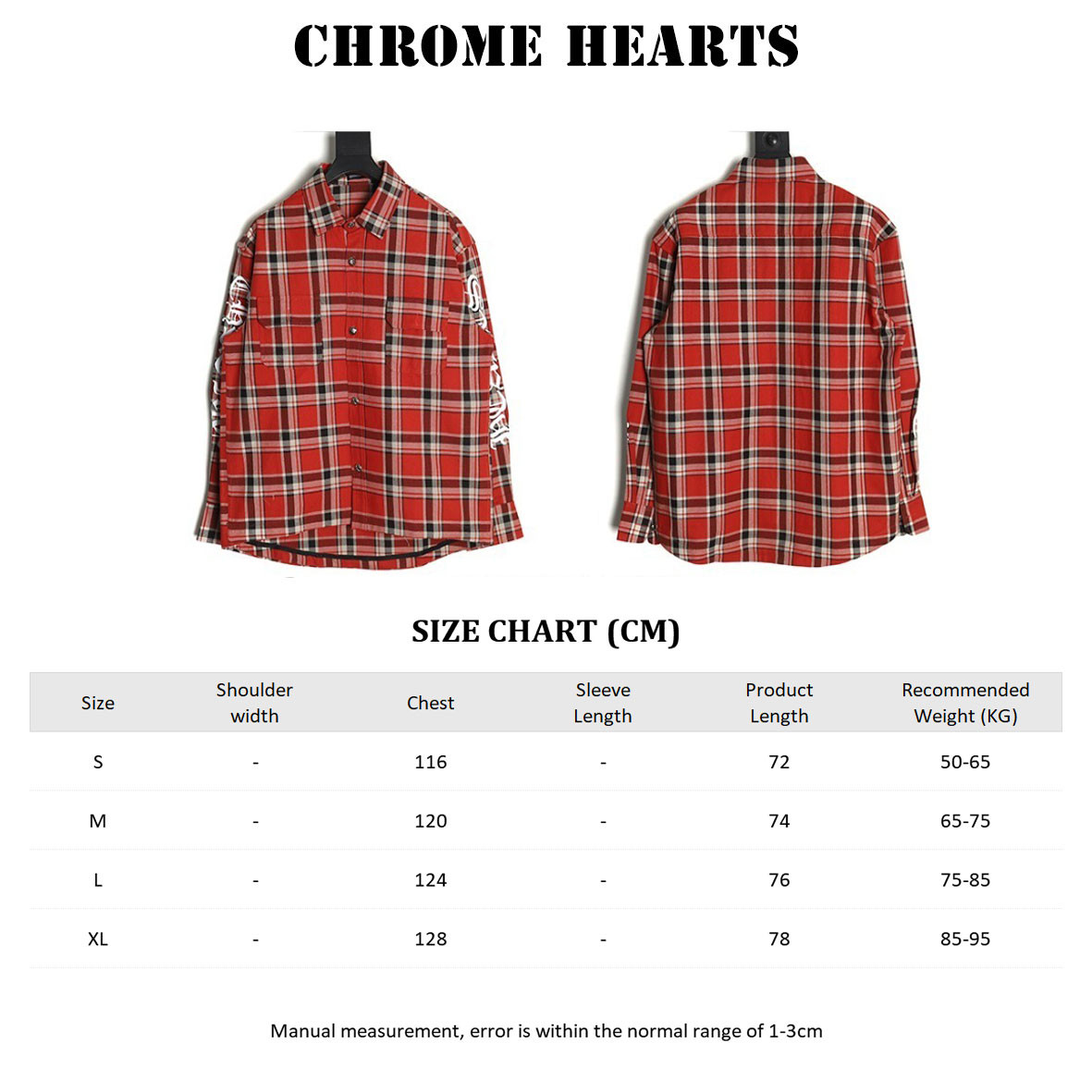 Ch**me He**ts long-sleeved shirts