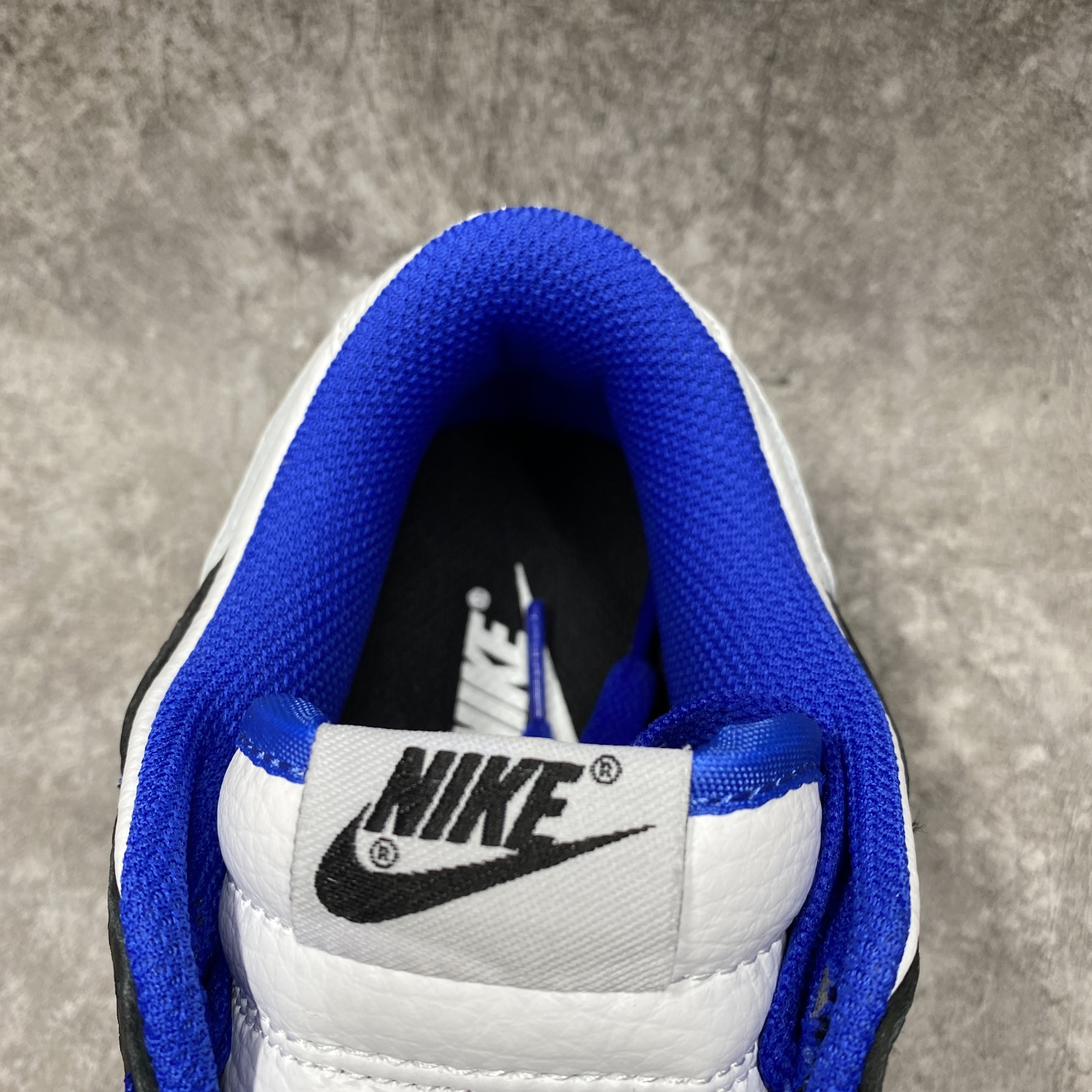 Nike Dunk Low White Black Royal