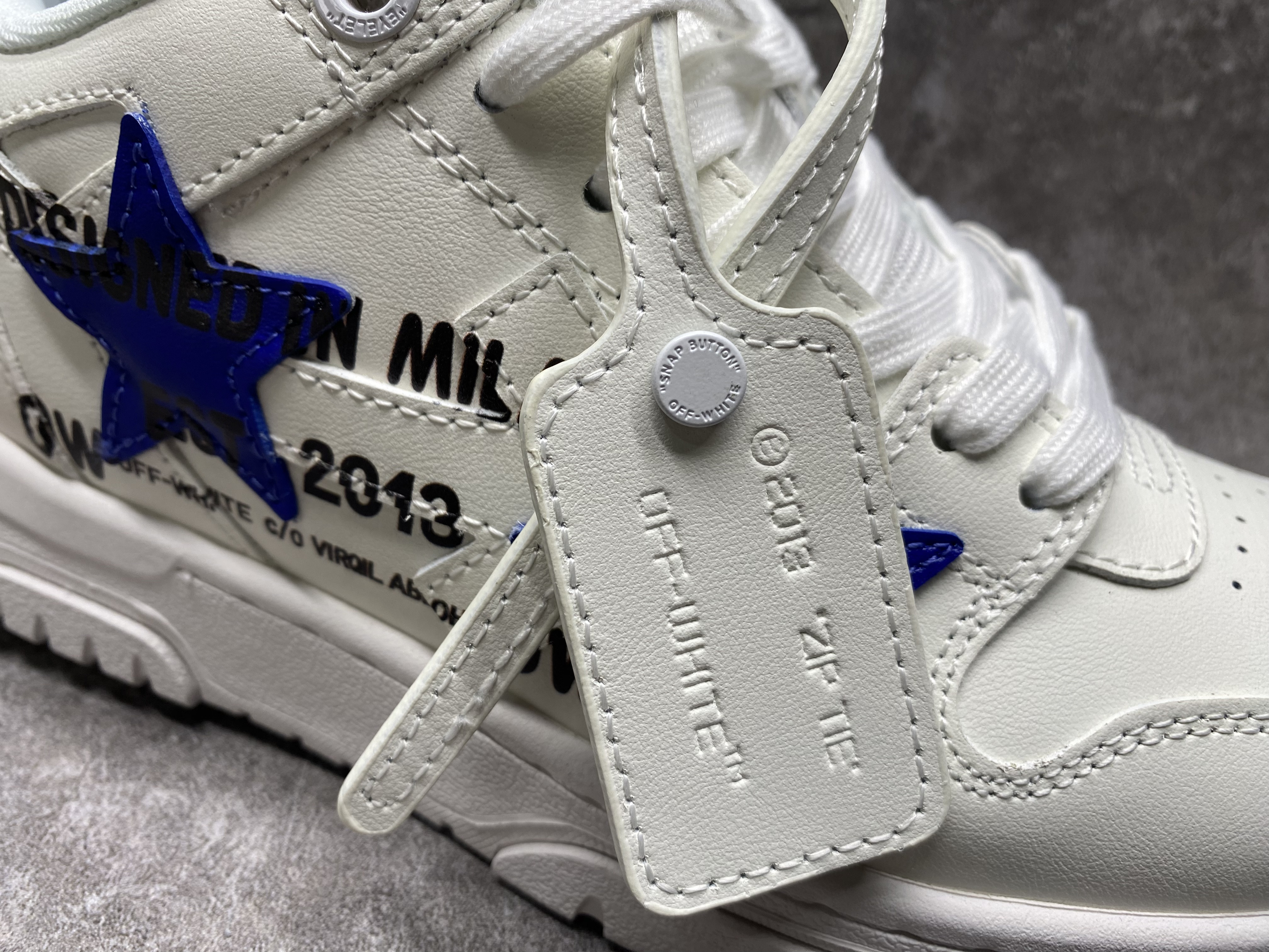 UA OFF-WHITE Out Of Office OOO Low Tops