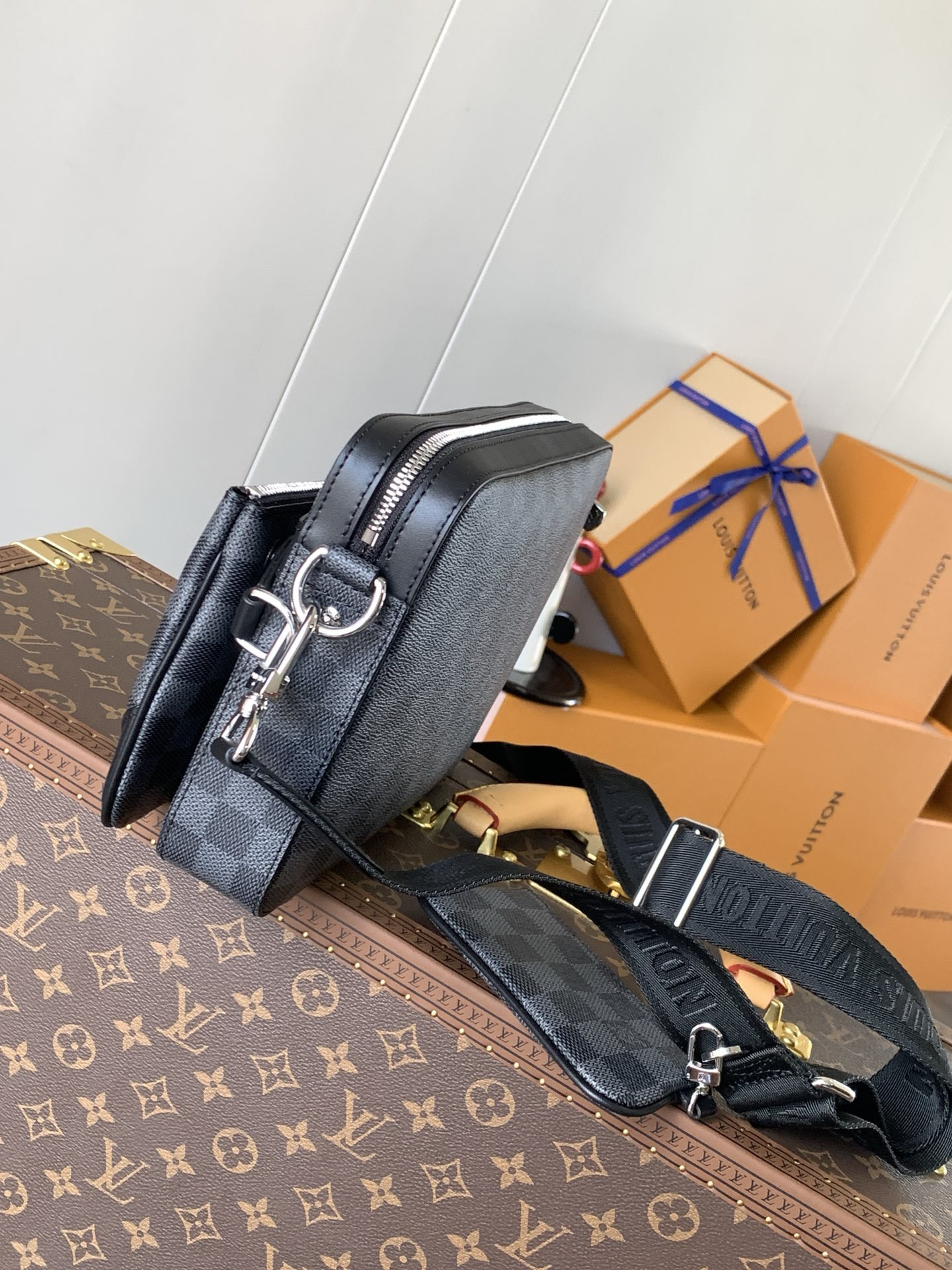 LV TRIO MESSENGER N40519 25x18.5x7cm