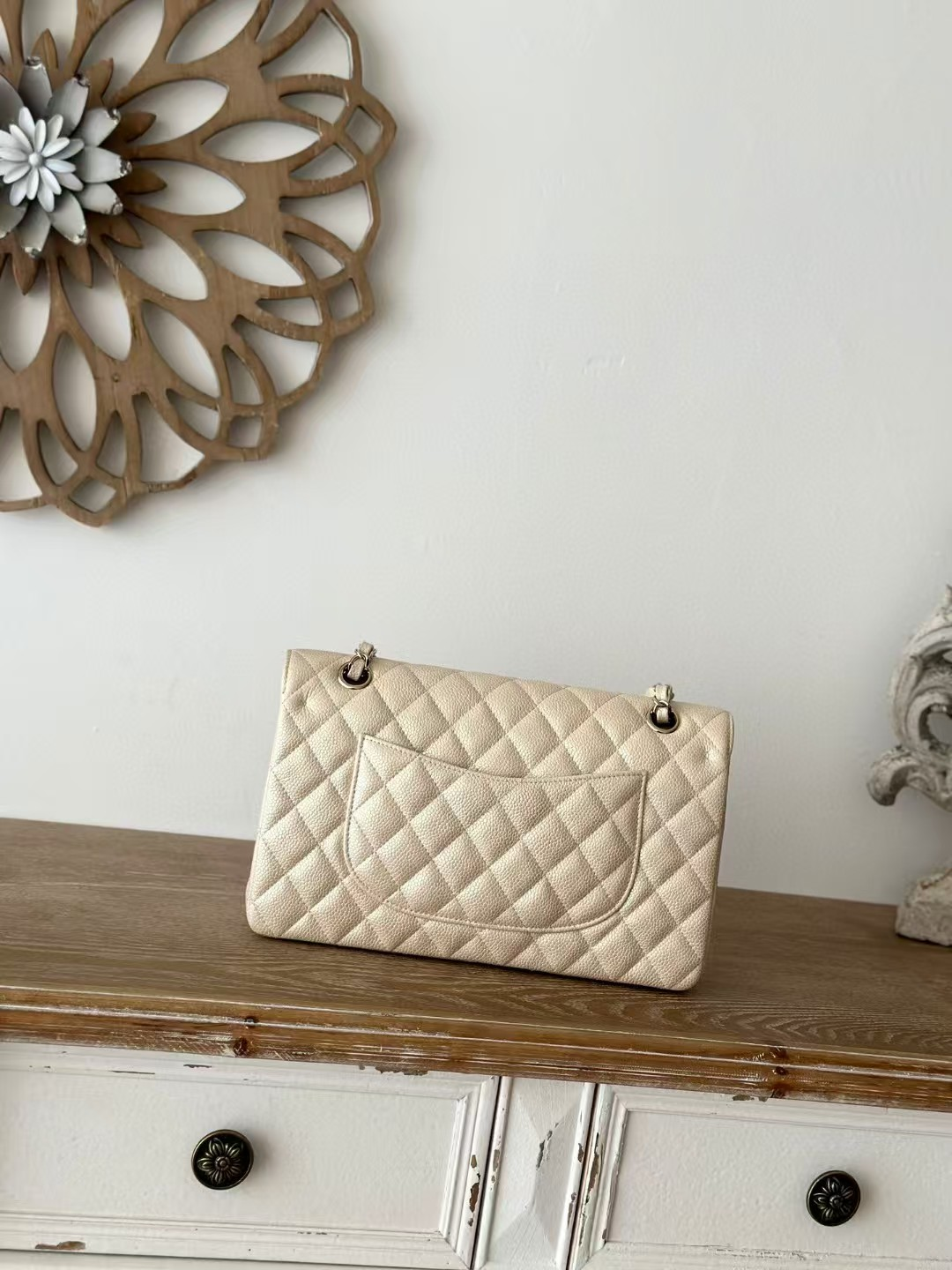 Ch*el classic flap handbag cf 25.5x 15x6cm
