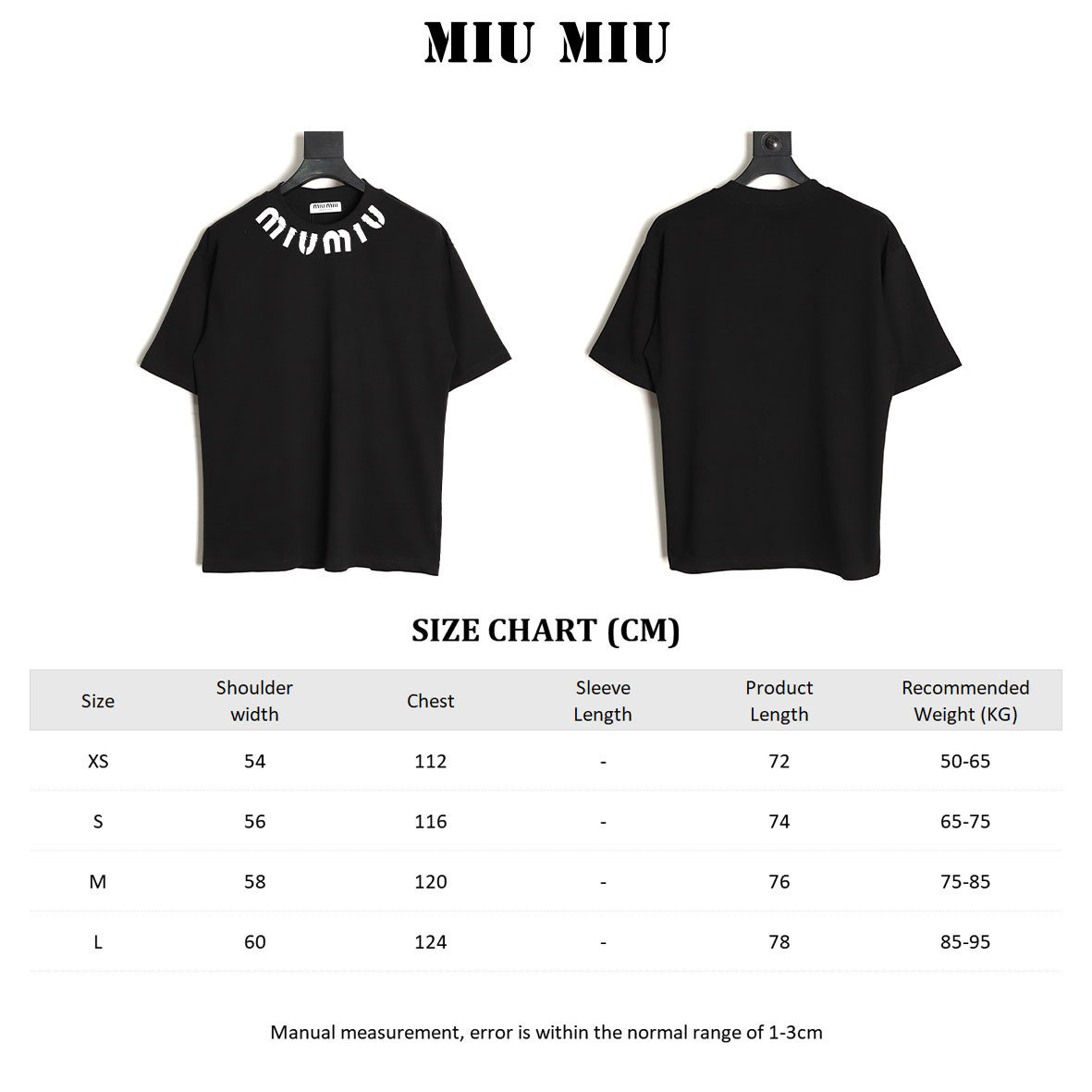 Miu Miu 25ss Short-sleeved T-shirt