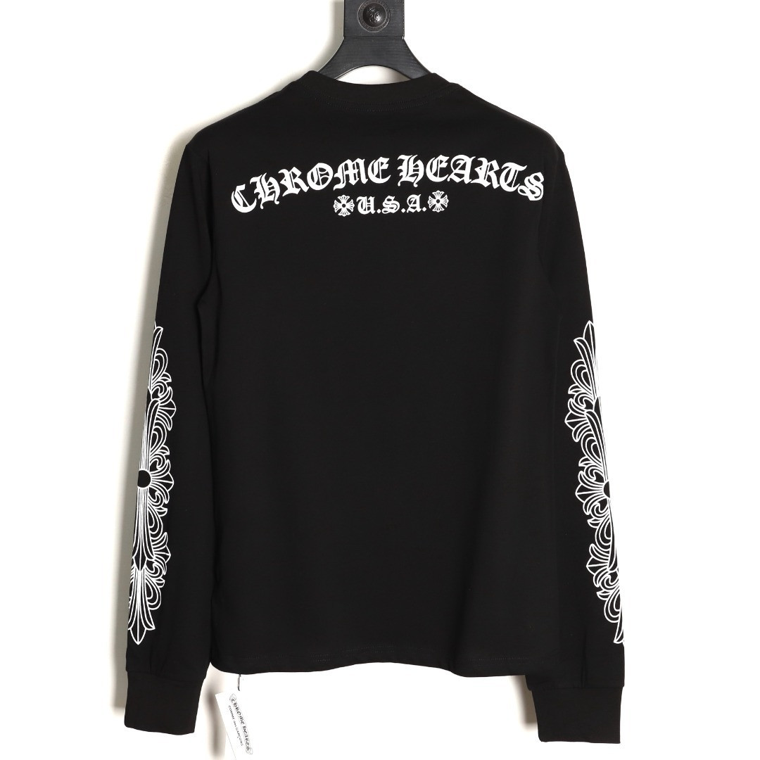Ch**me He**ts 25fw long-sleeved t-shirt