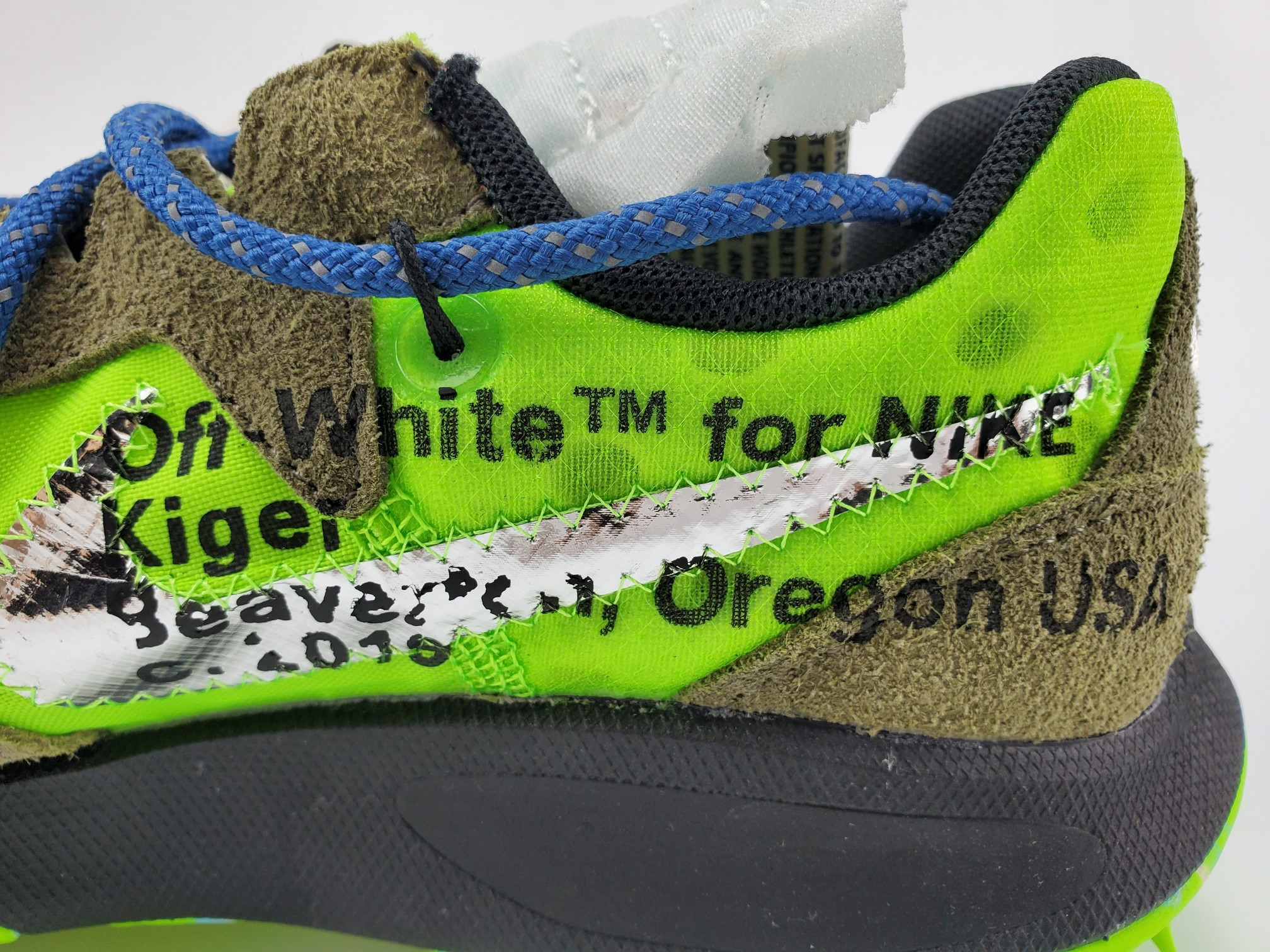 Nike Zoom Terra Kiger 5 OFF-WHITE Electric Green (W)