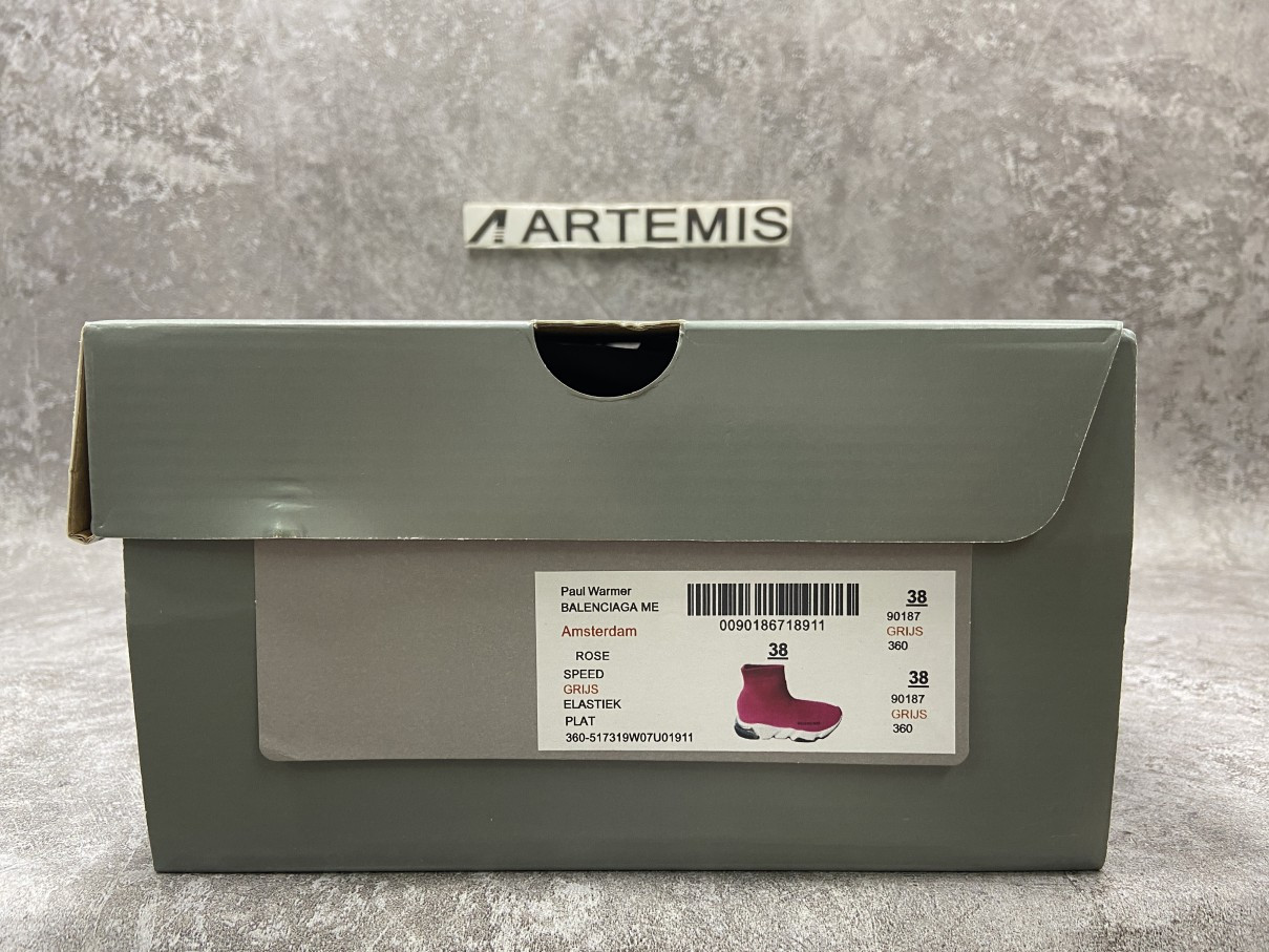 Balenciga Speed Trainer Rose Hortensia