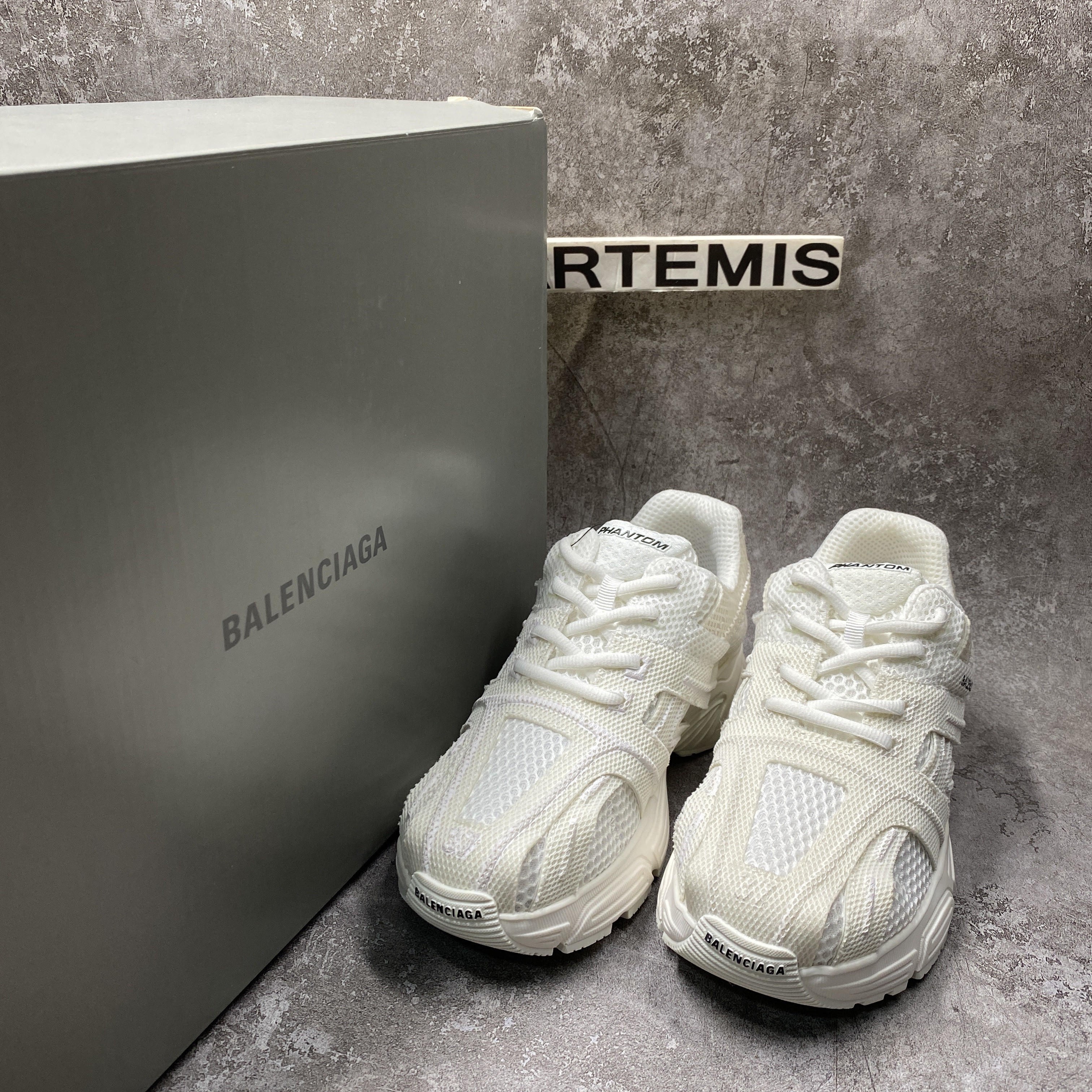 Balenciga Phantom Sneaker White
