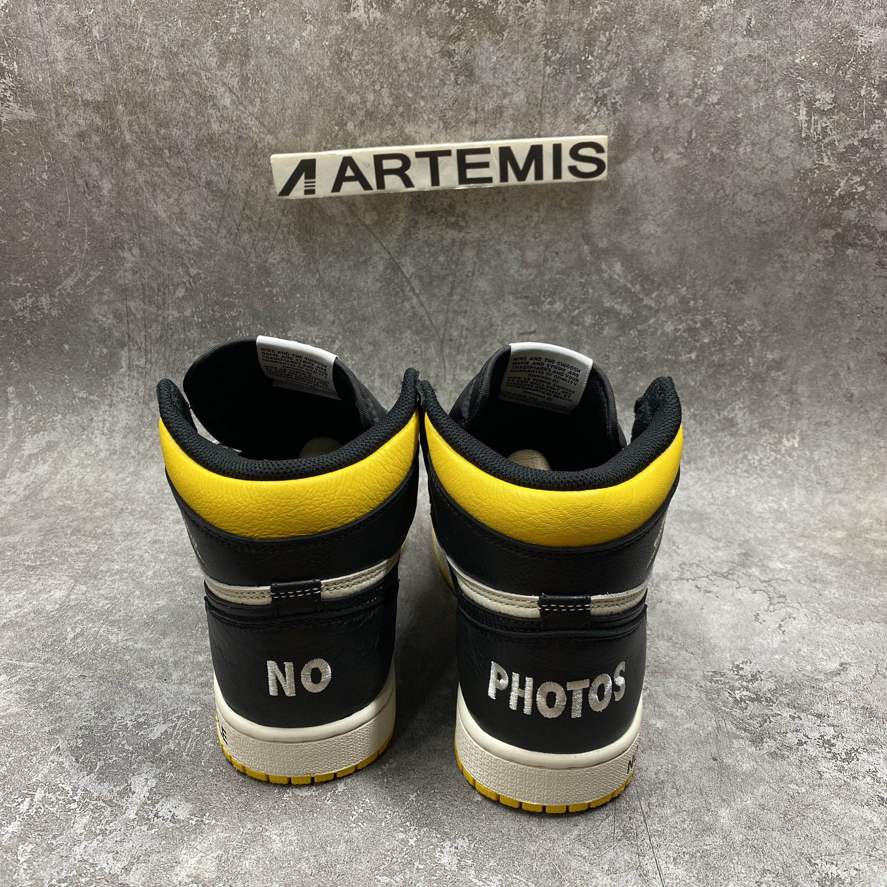 Air Jordan 1 Retro High "Not for Resale" Varsity Maize