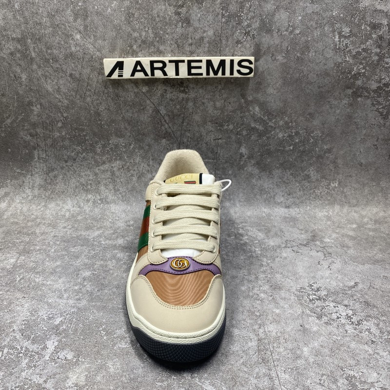 GC Screener Sneaker in Green Brown