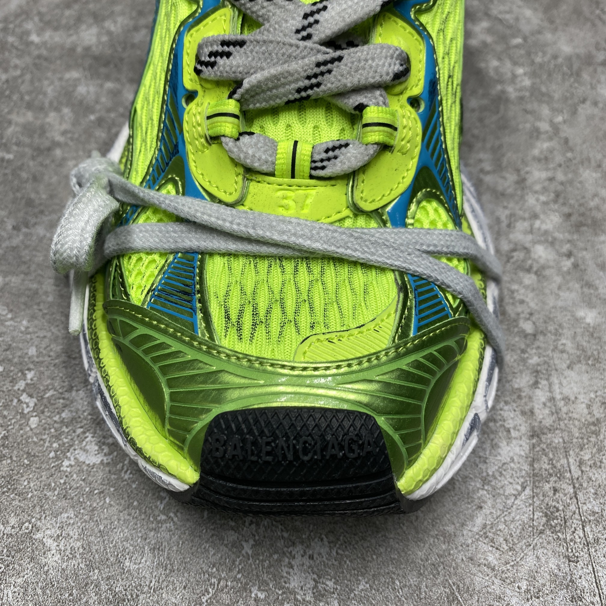 Balenciga 3XL Sneaker Worn Out Fluo Yellow