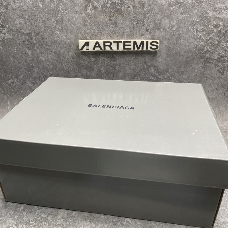 Ba*len*cia*ga track sock white pink