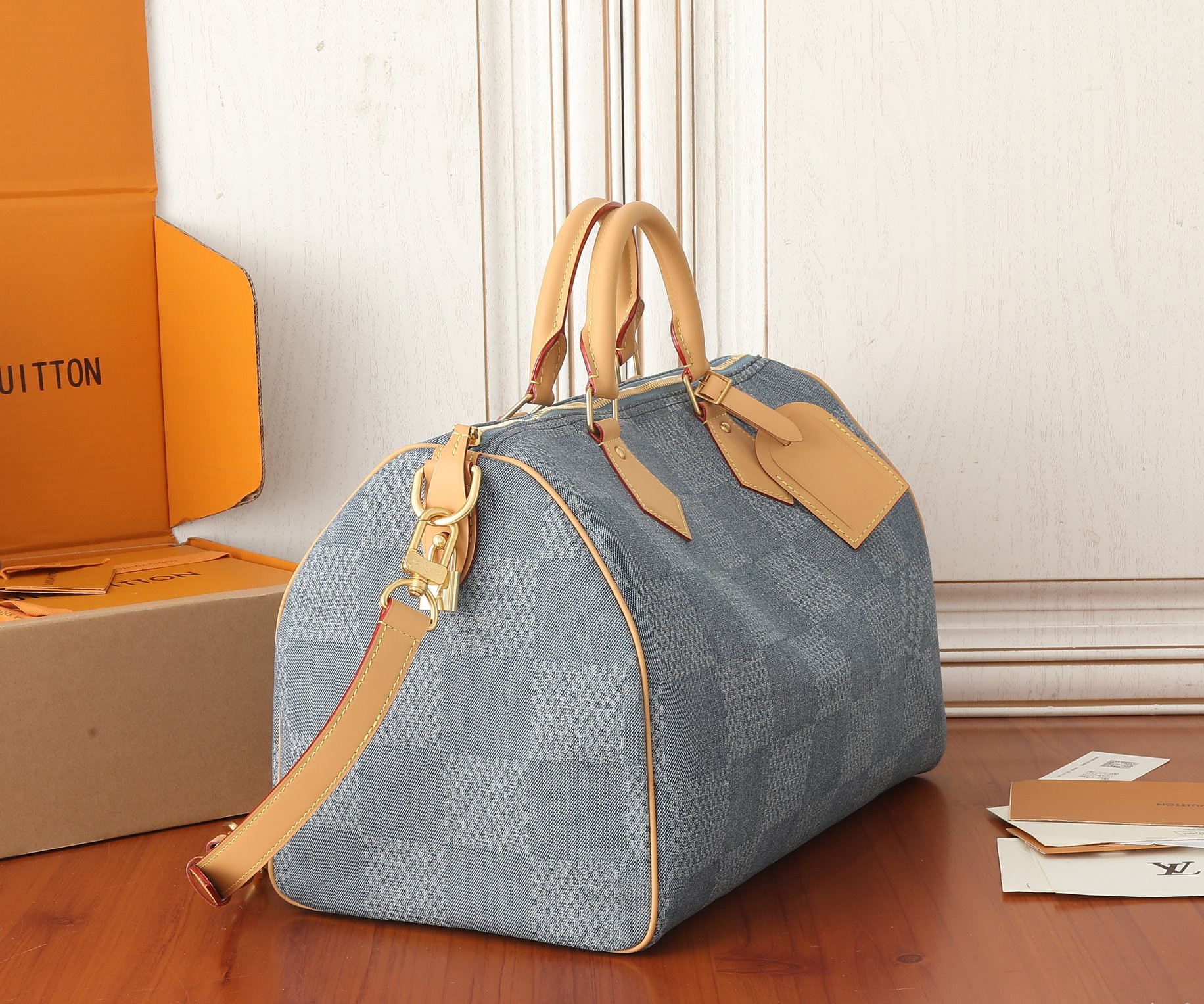 LV Speedy 40 Bandoulière N40701 15.7 x 10.2 x 9.1 inches