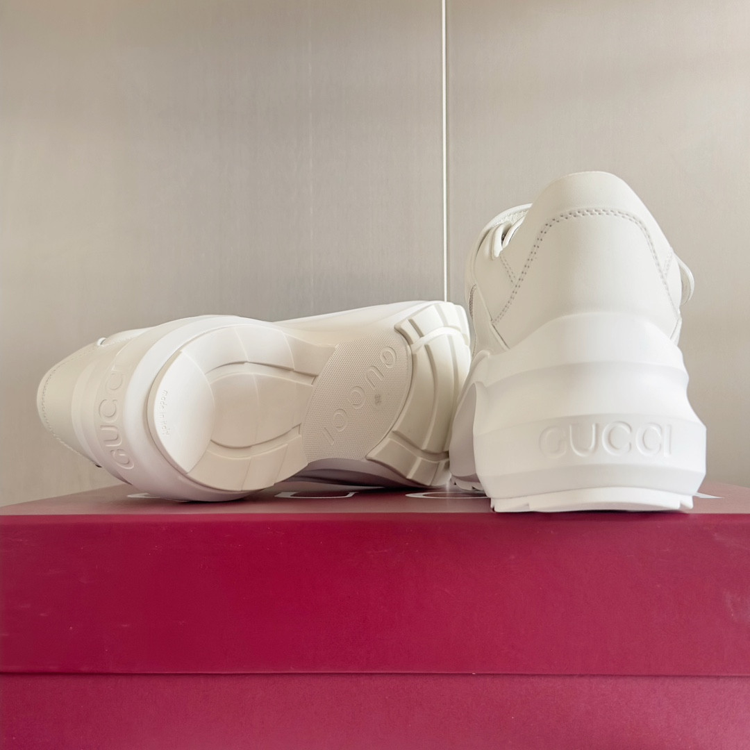 ua G*u*i wave wedge sneaker