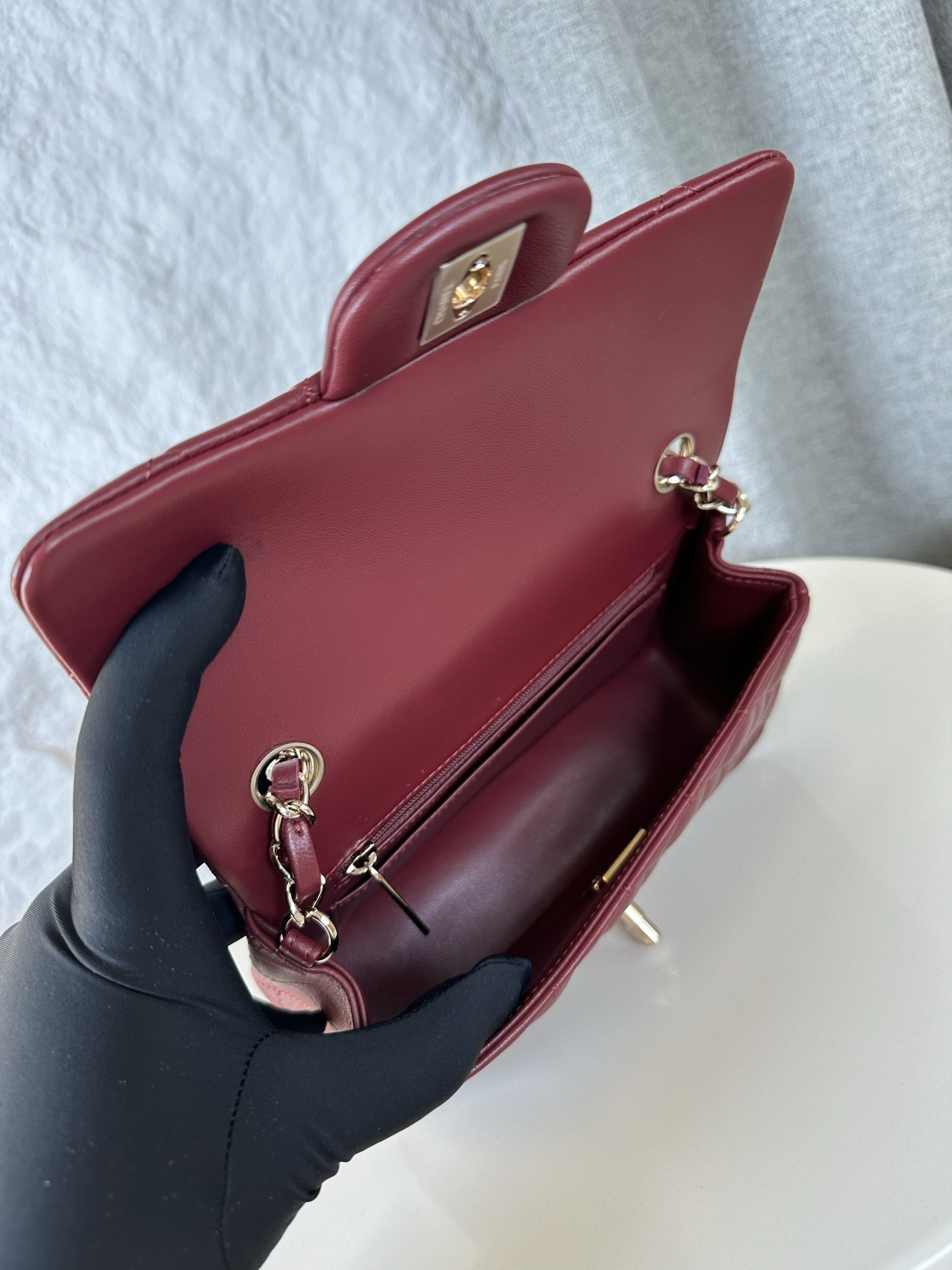 Ch*el mini flap bag 20x12x6cm