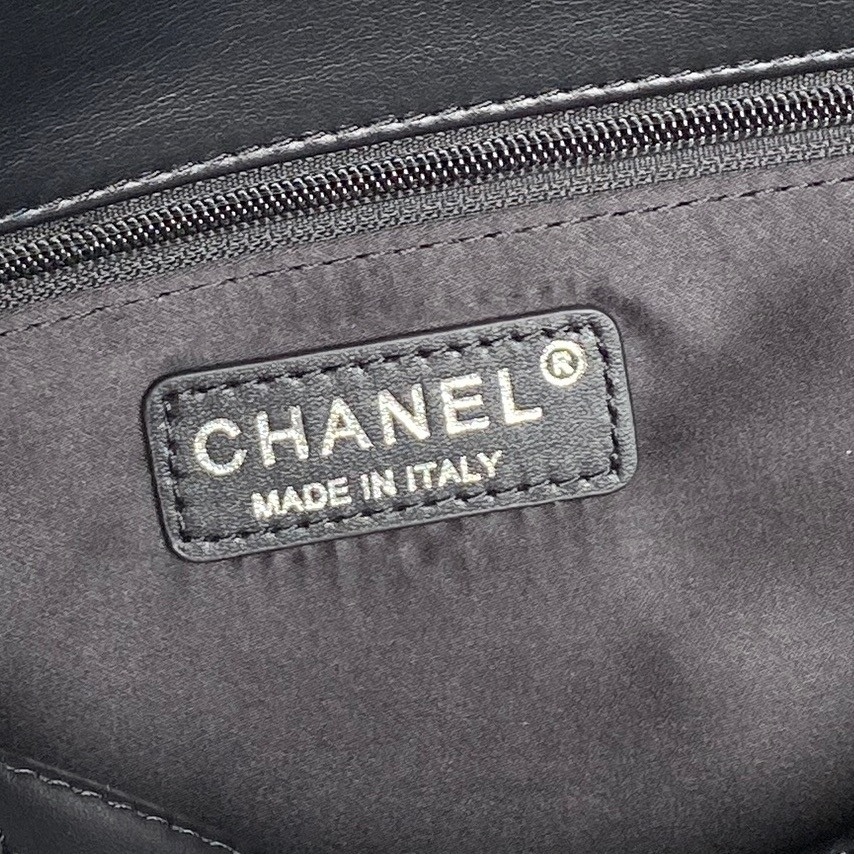 Ch*el vintage graffiti tote airport bag 36x24x12cm